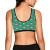 Lion Pattern Print Design 02 Sports Bra