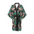 Bird Of Paradise Pattern Print Design BOP03 Women Kimono Robe