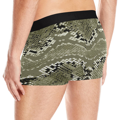 Python Pattern Print Design A04 Men's Boxer Briefs
