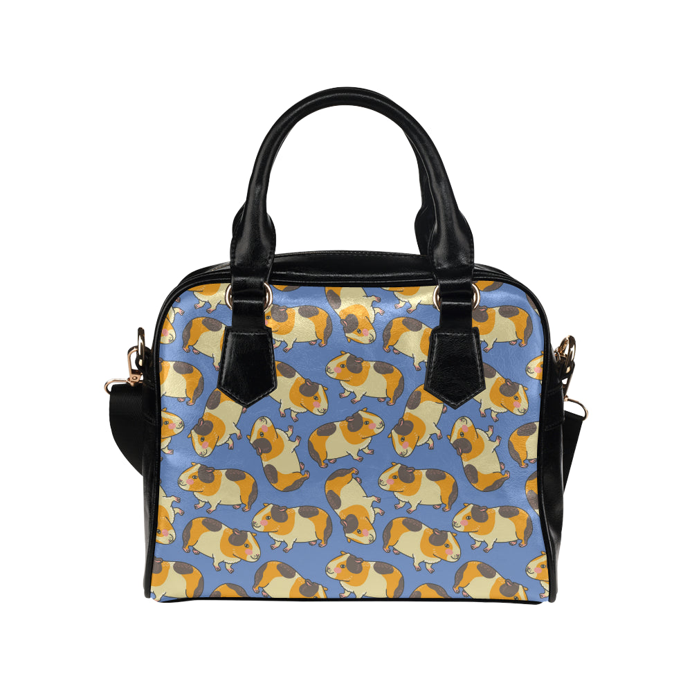 Guinea Pig Pattern Print Design 01 Shoulder Handbag