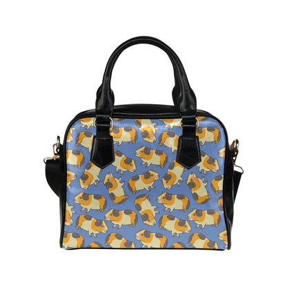 Guinea Pig Pattern Print Design 01 Shoulder Handbag