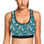 Butterfly Pattern Print Design 012 Sports Bra