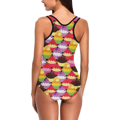 Cupcake Pattern Print Design CP02 Women Swimsuit