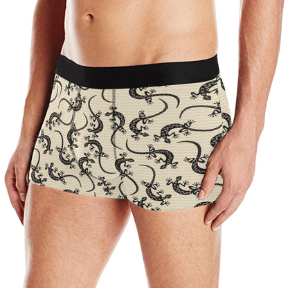 lizard Pattern Print Design 02 Men's Boxer Briefs