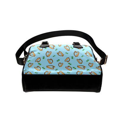 Harp Pattern Print Design 01 Shoulder Handbag