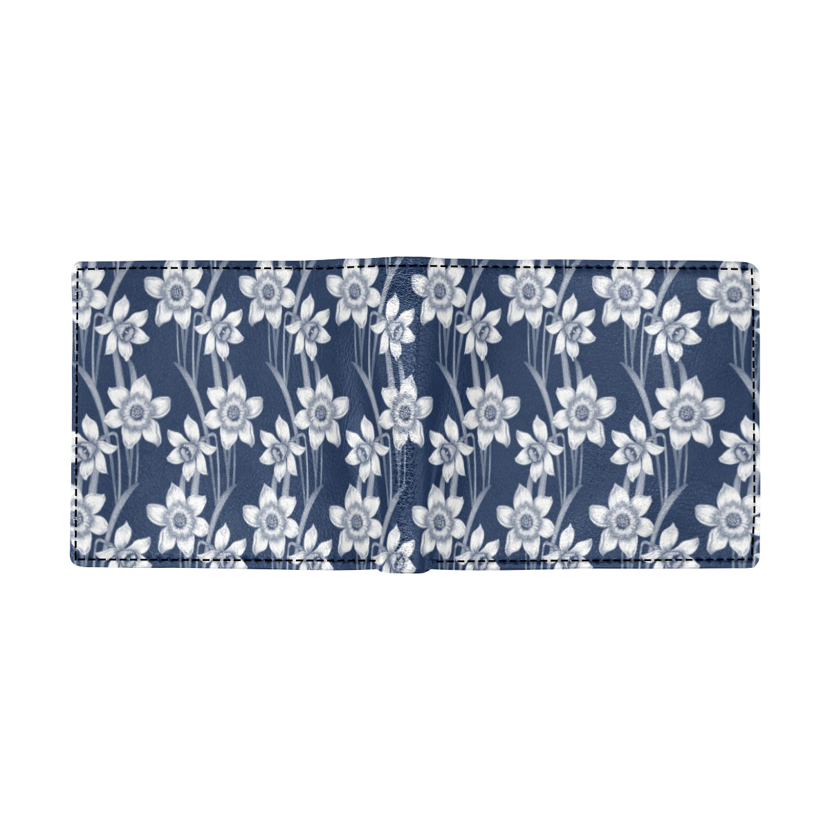 Daffodils Pattern Print Design DF09 Men's ID Card Wallet