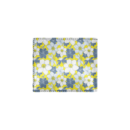 Daffodils Pattern Print Design 01 Men's ID Card Wallet