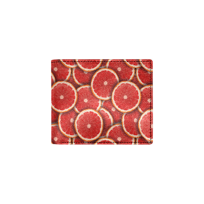 Grapefruit Pattern Print Design GF05 Men's ID Card Wallet