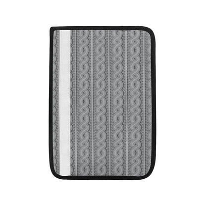 Cable Knit Pattern Print Design 01 Car Seat Belt Cover