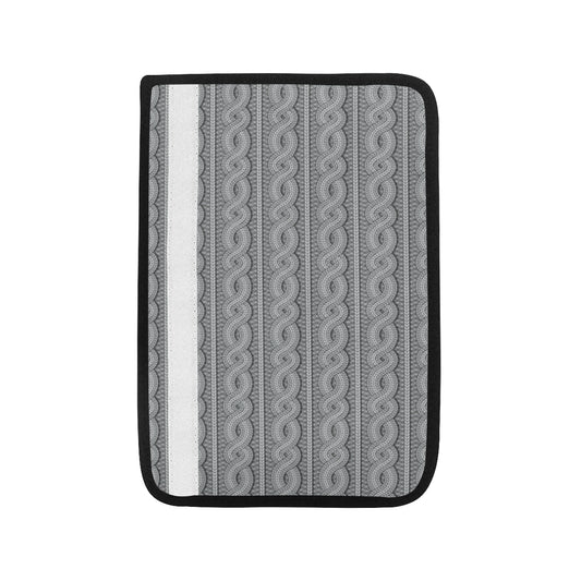 Cable Knit Pattern Print Design 01 Car Seat Belt Cover
