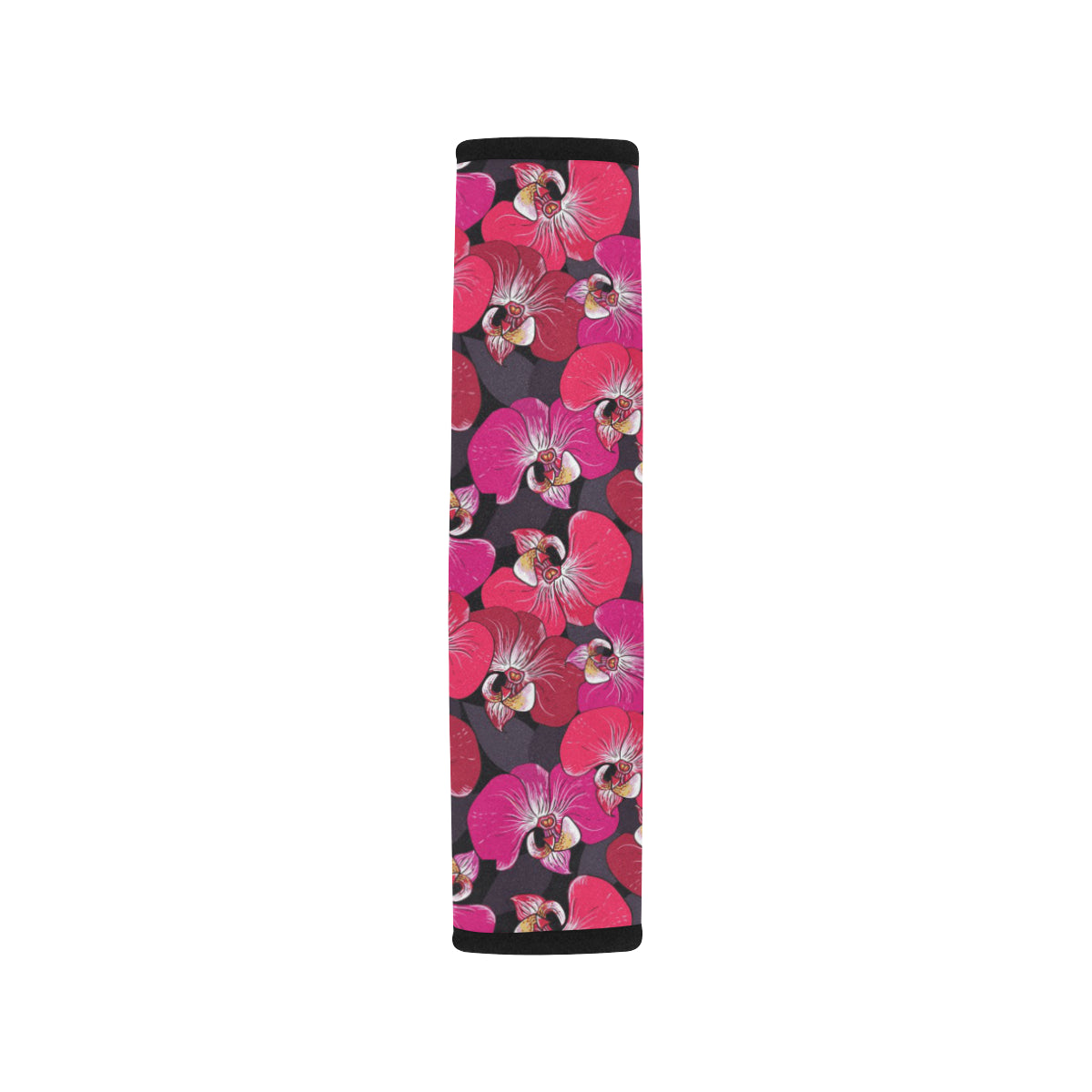 Orchid Red Pattern Print Design OR05 Car Seat Belt Cover
