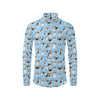 Beagle Pattern Print Design 03 Men's Long Sleeve Shirt