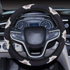 Chicken Pattern Print Design 03 Steering Wheel Cover with Elastic Edge