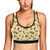 Cowboy Pattern Print Design 04 Sports Bra