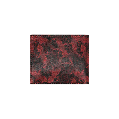 Gecko Pattern Print Design 04 Men's ID Card Wallet