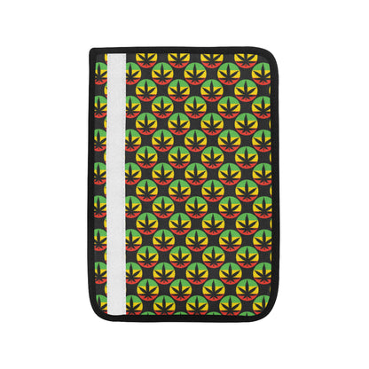 Rasta Reggae Color Design Car Seat Belt Cover