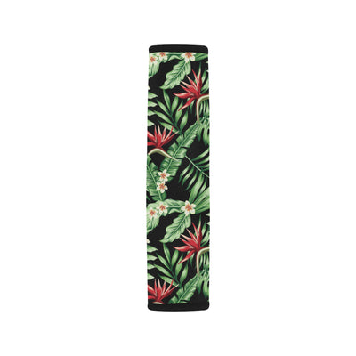 Bird Of Paradise Pattern Print Design BOP05 Car Seat Belt Cover