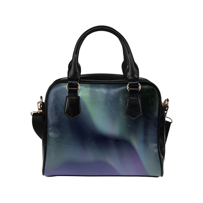 Aurora Borealis Pattern Print Design 01 Shoulder Handbag