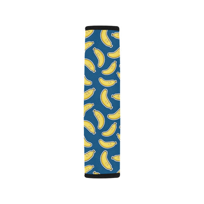 Banana Pattern Print Design BA03 Car Seat Belt Cover