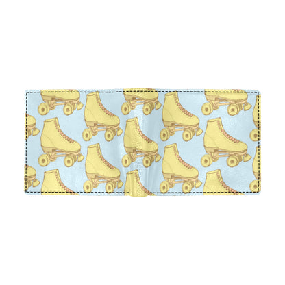 Roller skate Pattern Print Design A03 Men's ID Card Wallet