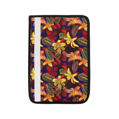 Lily Pattern Print Design LY014 Car Seat Belt Cover