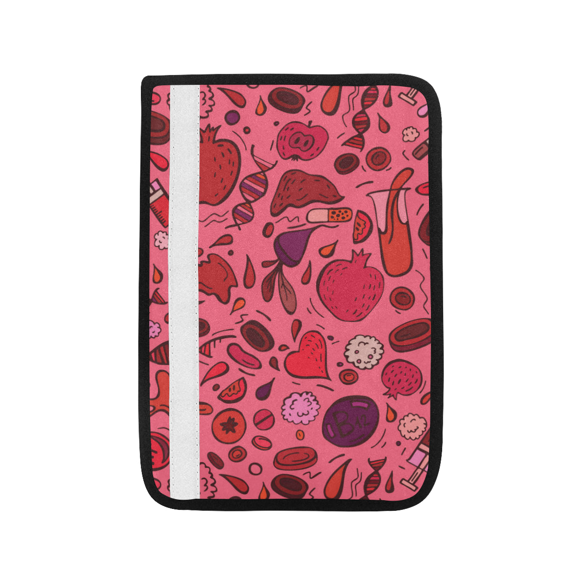 Phlebotomist Pattern Print Design A01 Car Seat Belt Cover