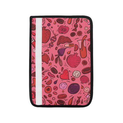 Phlebotomist Pattern Print Design A01 Car Seat Belt Cover
