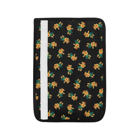 Hula Bear Pattern Print Design 06 Car Seat Belt Cover