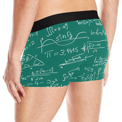 Math Pattern Print Design 01 Men's Boxer Briefs