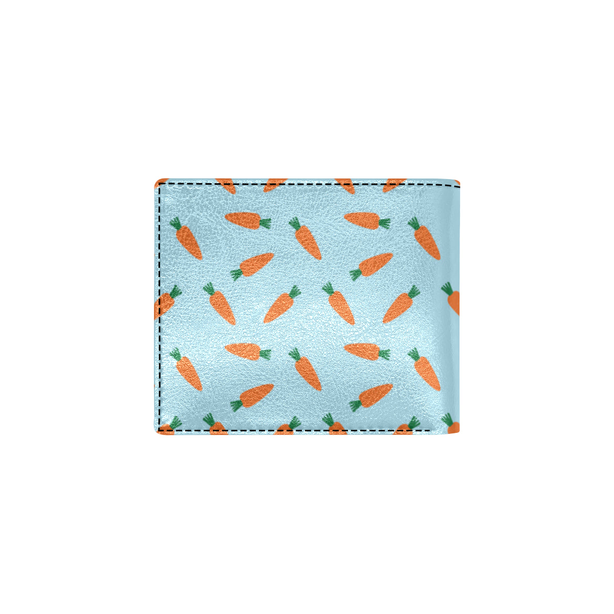 Carrot Pattern Print Design 03 Men's ID Card Wallet