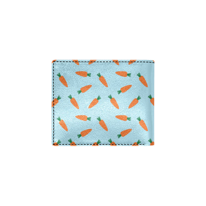 Carrot Pattern Print Design 03 Men's ID Card Wallet