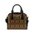 Lion Pattern Print Design 04 Shoulder Handbag