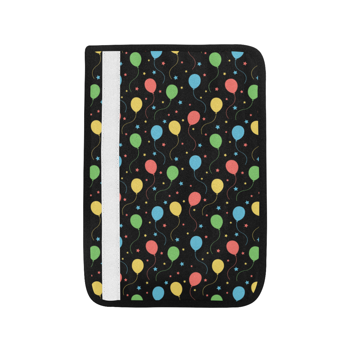 Ballon Colorful Pattern Print Design 04 Car Seat Belt Cover