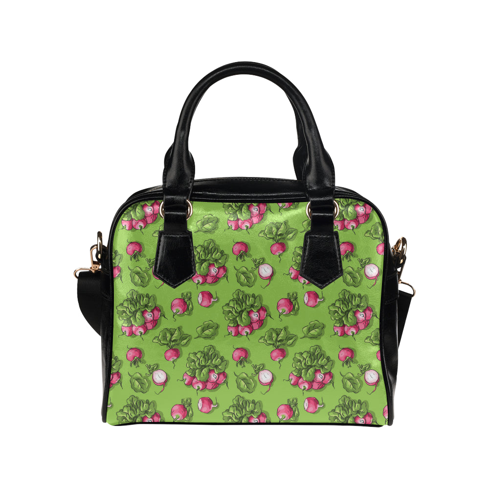 Radish Pattern Print Design A05 Shoulder Handbag