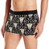 Buffalo Head Boho Style Pattern Print Design 01 Men's Boxer Briefs