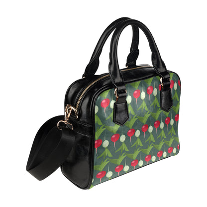 Radish Pattern Print Design A03 Shoulder Handbag