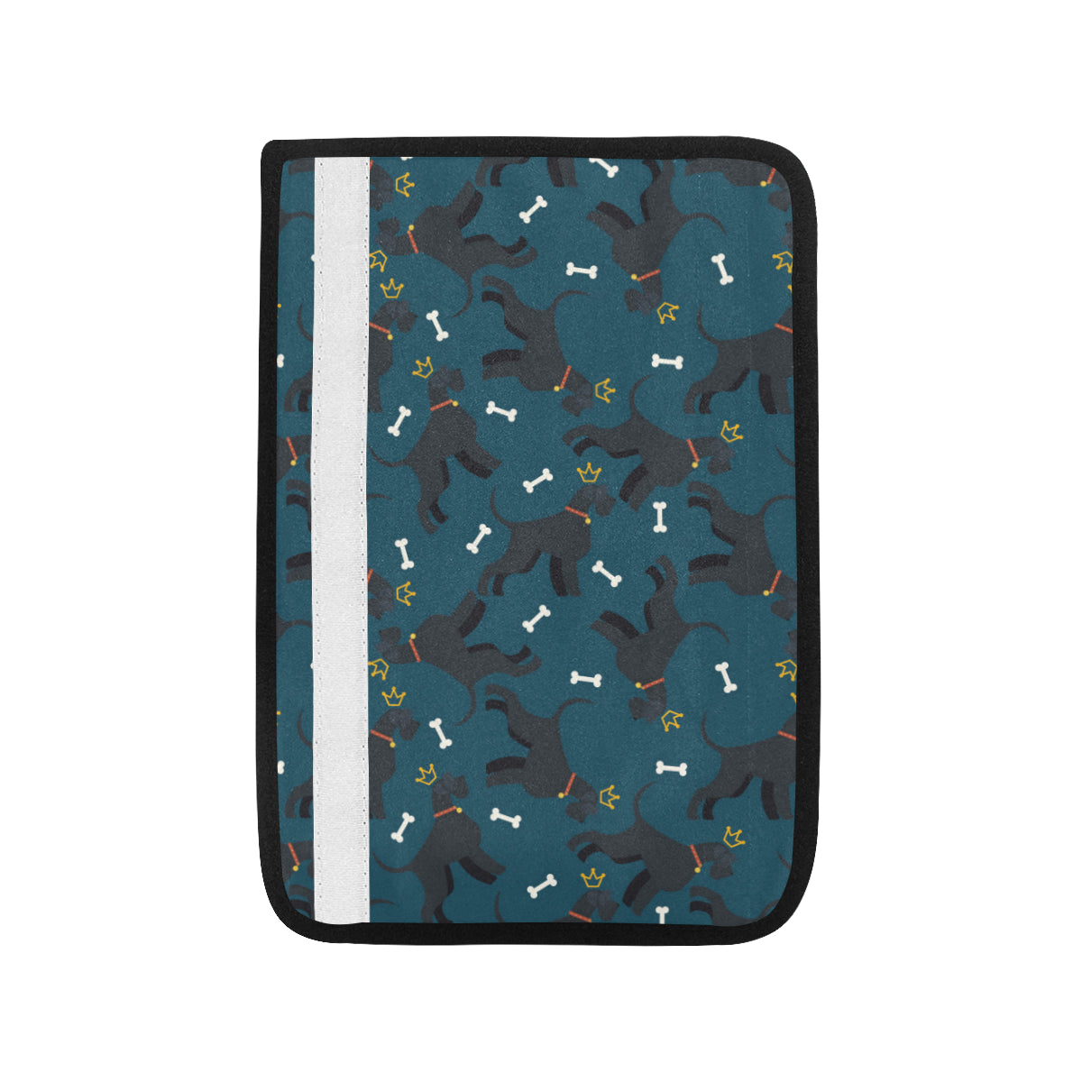 Schnauzers Pattern Print Design A04 Car Seat Belt Cover