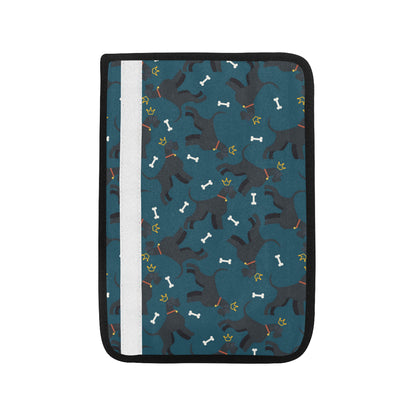 Schnauzers Pattern Print Design A04 Car Seat Belt Cover