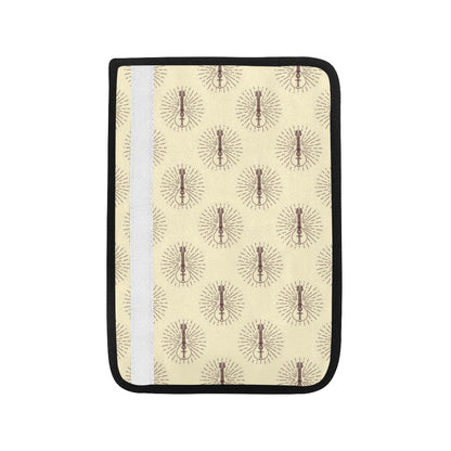 Mandolin Pattern Print Design 02 Car Seat Belt Cover