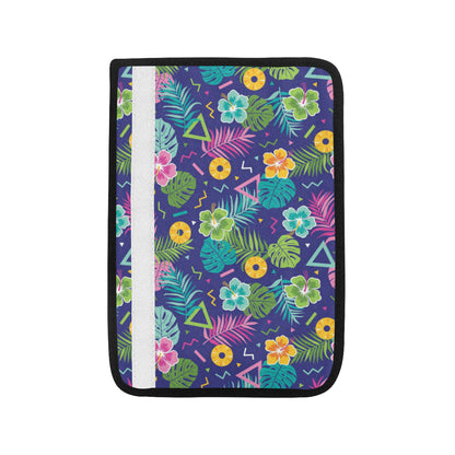 Hawaiian Themed Pattern Print Design H014 Car Seat Belt Cover