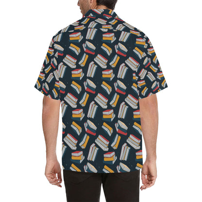 Book Pattern Print Design 07 Men's Hawaiian Shirt