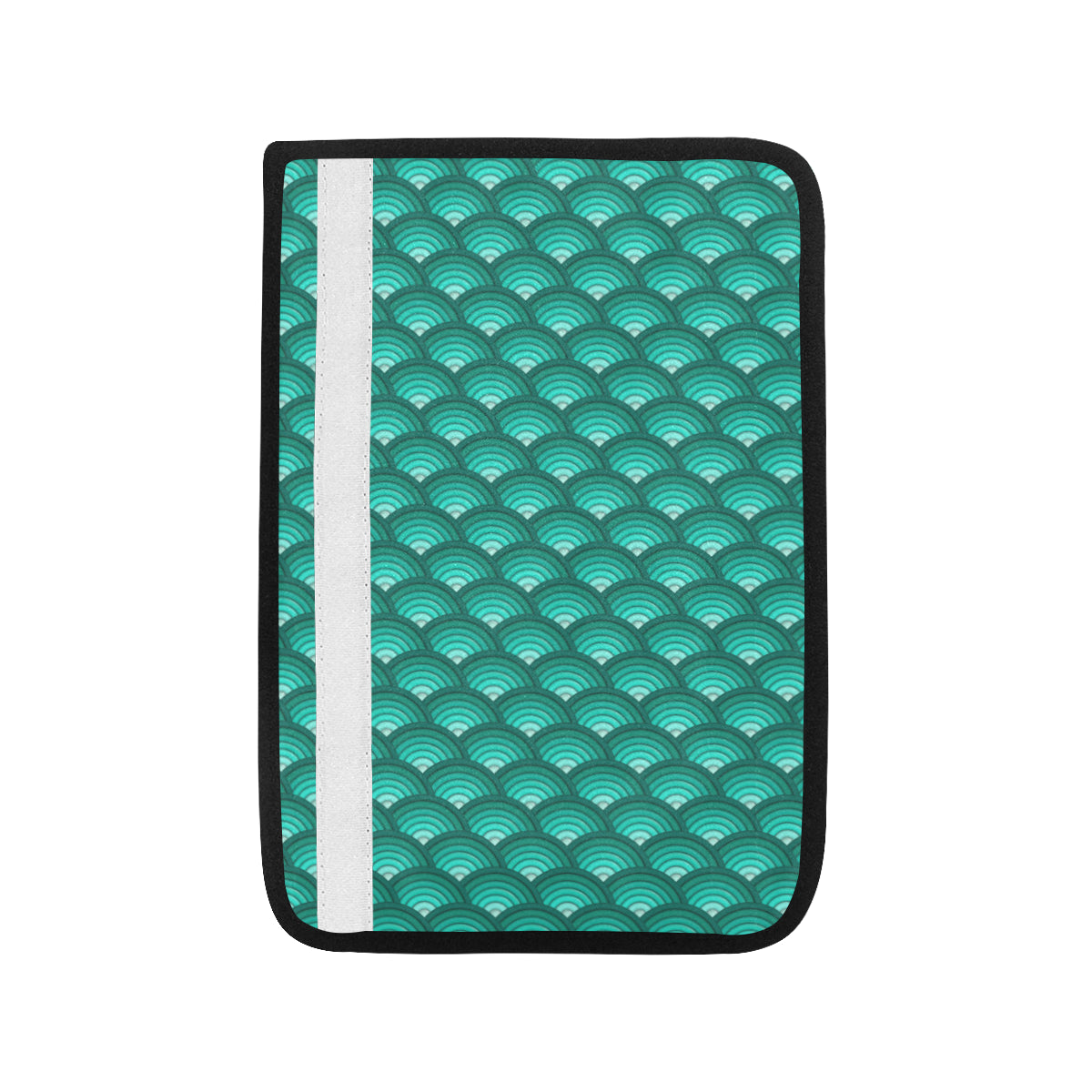 Scales Pattern Print Design 01 Car Seat Belt Cover