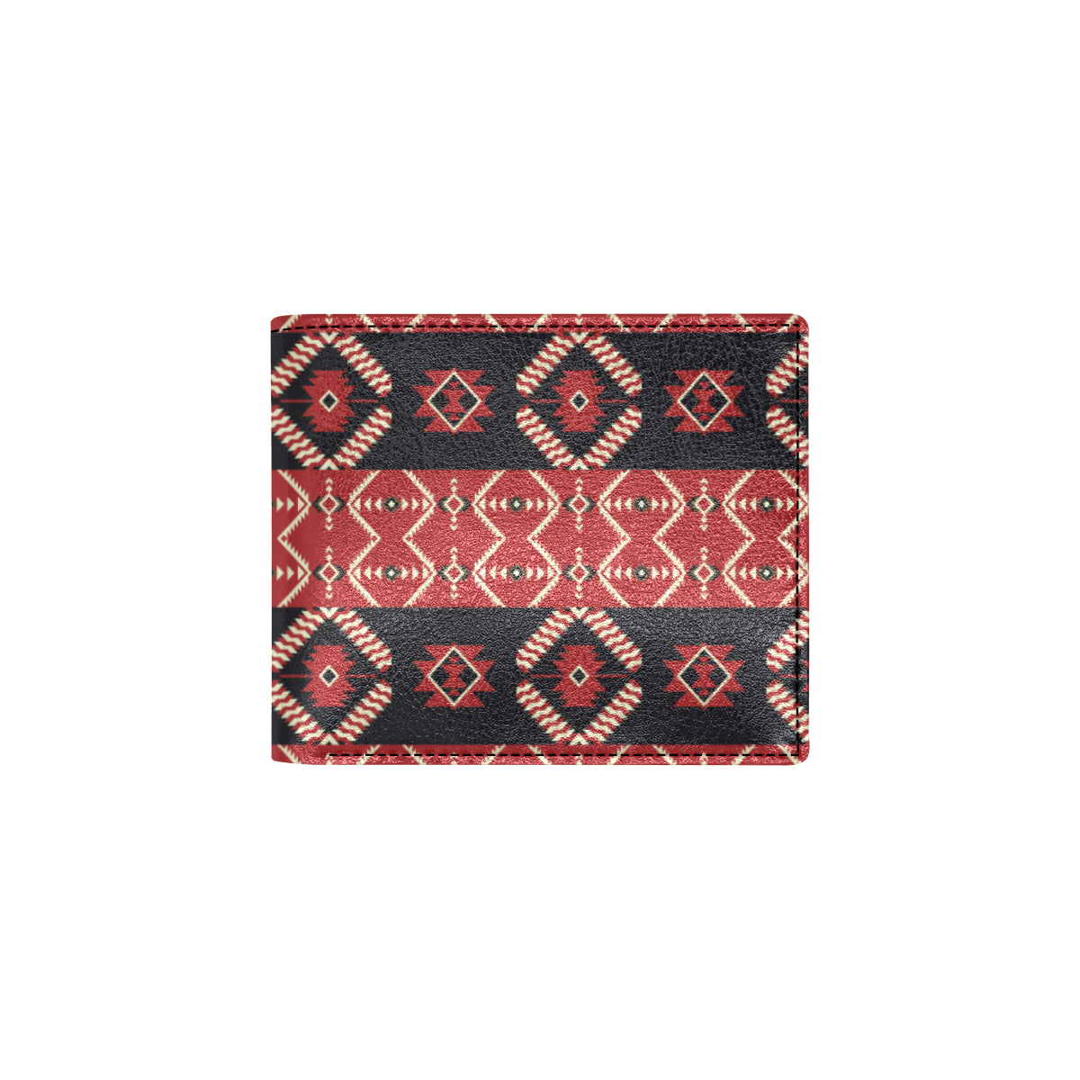 Navajo Pattern Print Design A05 Men's ID Card Wallet