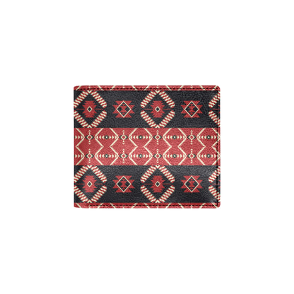 Navajo Pattern Print Design A05 Men's ID Card Wallet