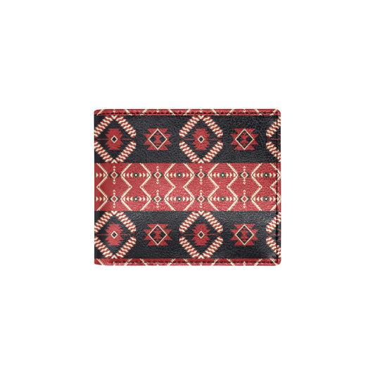 Navajo Pattern Print Design A05 Men's ID Card Wallet