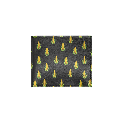 Corn Pattern Print Design 04 Men's ID Card Wallet