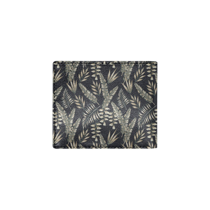 Banana Leaf Pattern Print Design 07 Men's ID Card Wallet