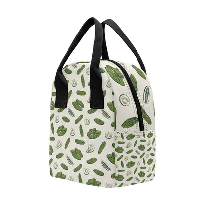 Cucumber Pattern Print Design CC05 Insulated Lunch Bag