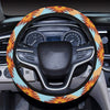 Mexican Pattern Print Design 03 Steering Wheel Cover with Elastic Edge