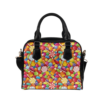 Candy Pattern Print Design 02 Shoulder Handbag